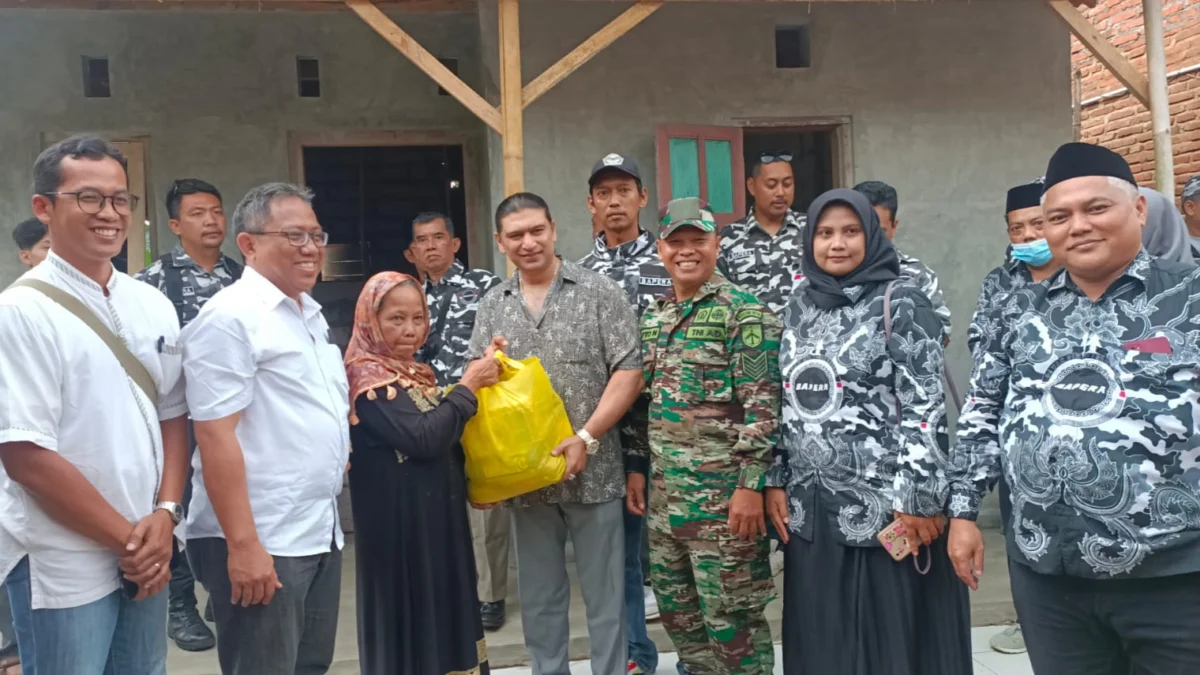 Bapera Peduli Korban Bencana Alam, Bantu Rehab Rumah Ambruk