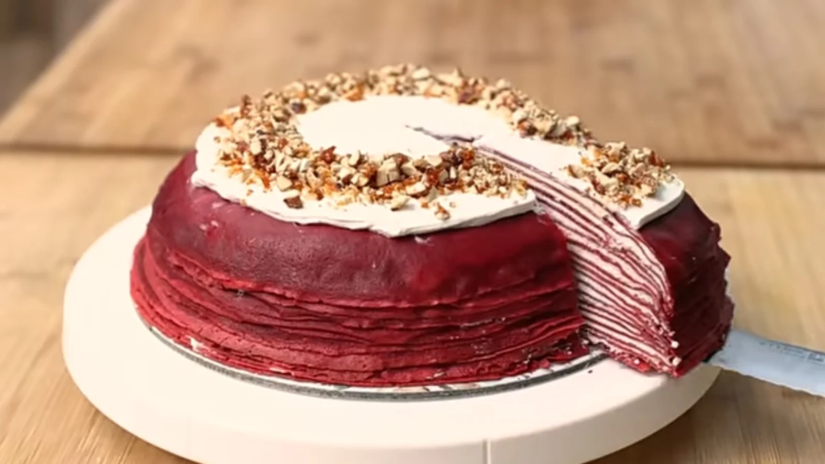 Resep Mille Crepes Red Velvet ala Devina Hermawan, Yuk Buat Sendiri di Rumah!