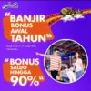 Bonus Saldo hingga 90 persen di Trans Studio Mini Pekalongan