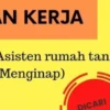 LOKER PEKALONGAN: Berpengalaman Jadi ART? Ada Info Loker Untukmu