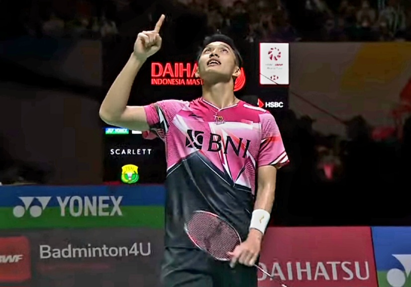 Jonathan Christie juara Indonesia Masters 2023