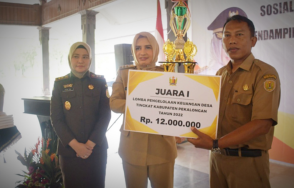 Inilah 6 Desa Pemenang Lomba Pengelolaan Keuangan dan Aset Desa di Kabupaten Pekalongan