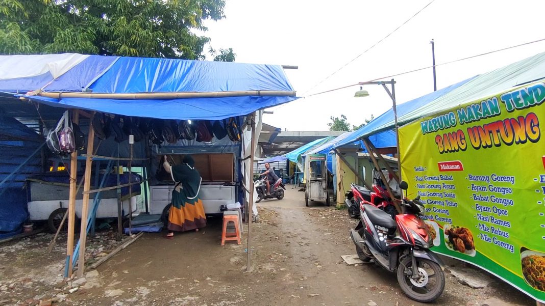 Shelter PKL Kaliwungu Masih Dibangun, Pedagang Sudah Minta Menempati