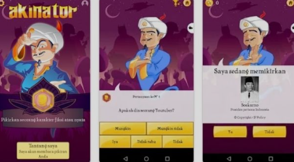 Cara Memainkan Game Akinator, Mudah dan Menyenangkan