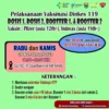 Mau Vaksin Booster Kedua di PSC 119 Batang? Cek Jadwalnya!