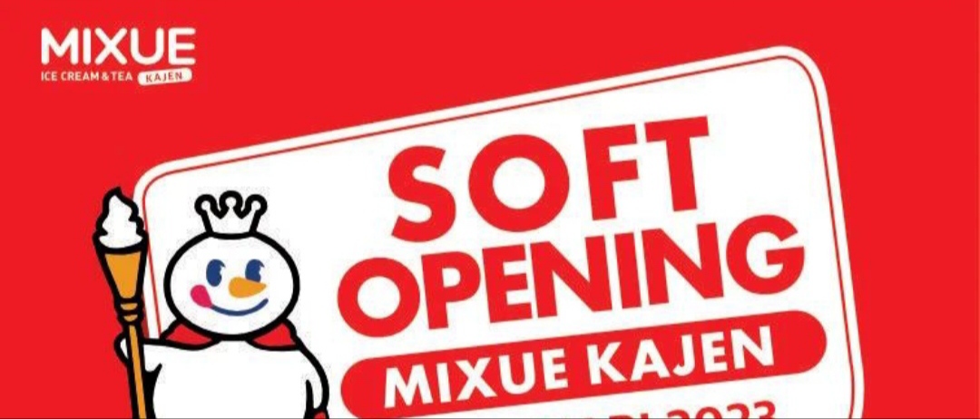 Mixue Kajen Segera Buka, Catat Tanggal Openingnya!