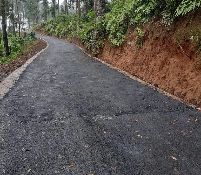 Kerusakan Jalan Bumirasa - Panumbangan Sudah Diperbaiki