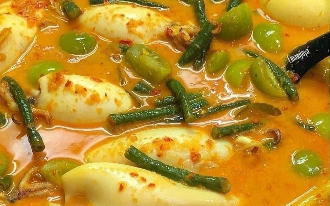 Masak Masak : Gulai Cumi Plus Kacang Panjang Bisa Jadi Ide Makan Siang Hari Ini