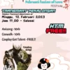 Cosplayers Yuk Merapat! "Event Japan Aishiteru" Tengah Berlangsung di Transmart Pekalongan