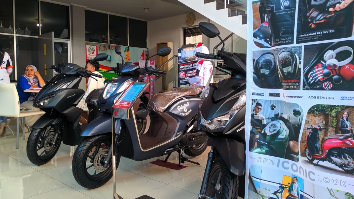 Beli motor Honda dapat Cashback