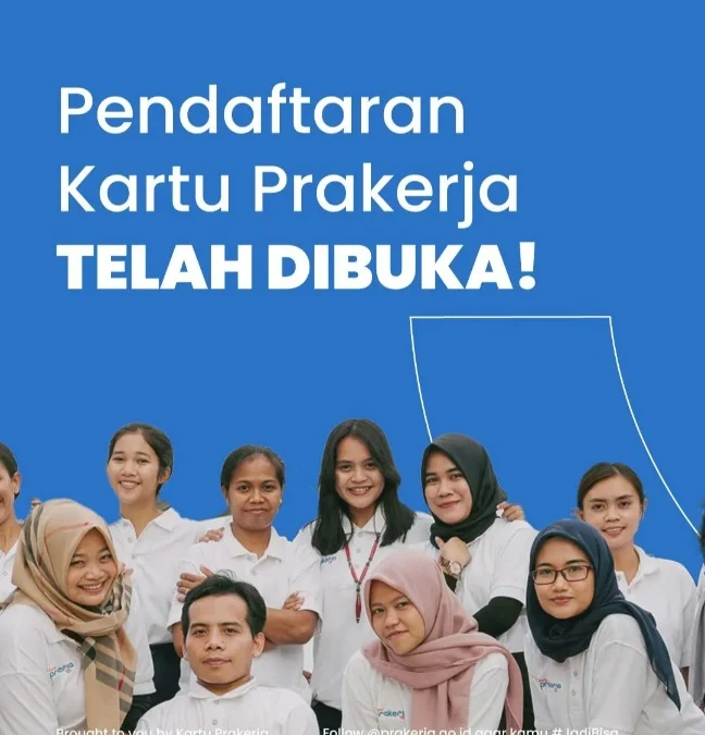 Pendaftaran Kartu Prakerja