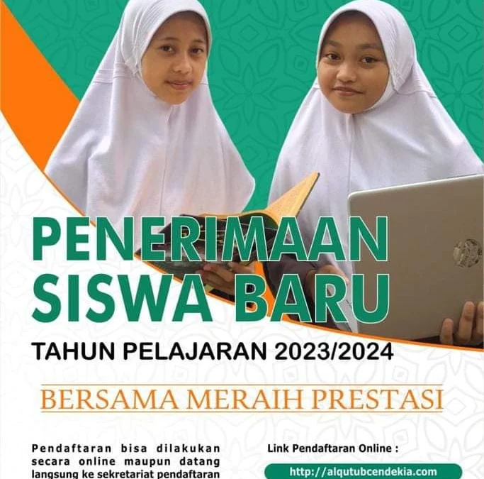 SMP Islam Terpadu Al Qutub Cendikia Buka Penerimaan Siswa Baru 2023/2024