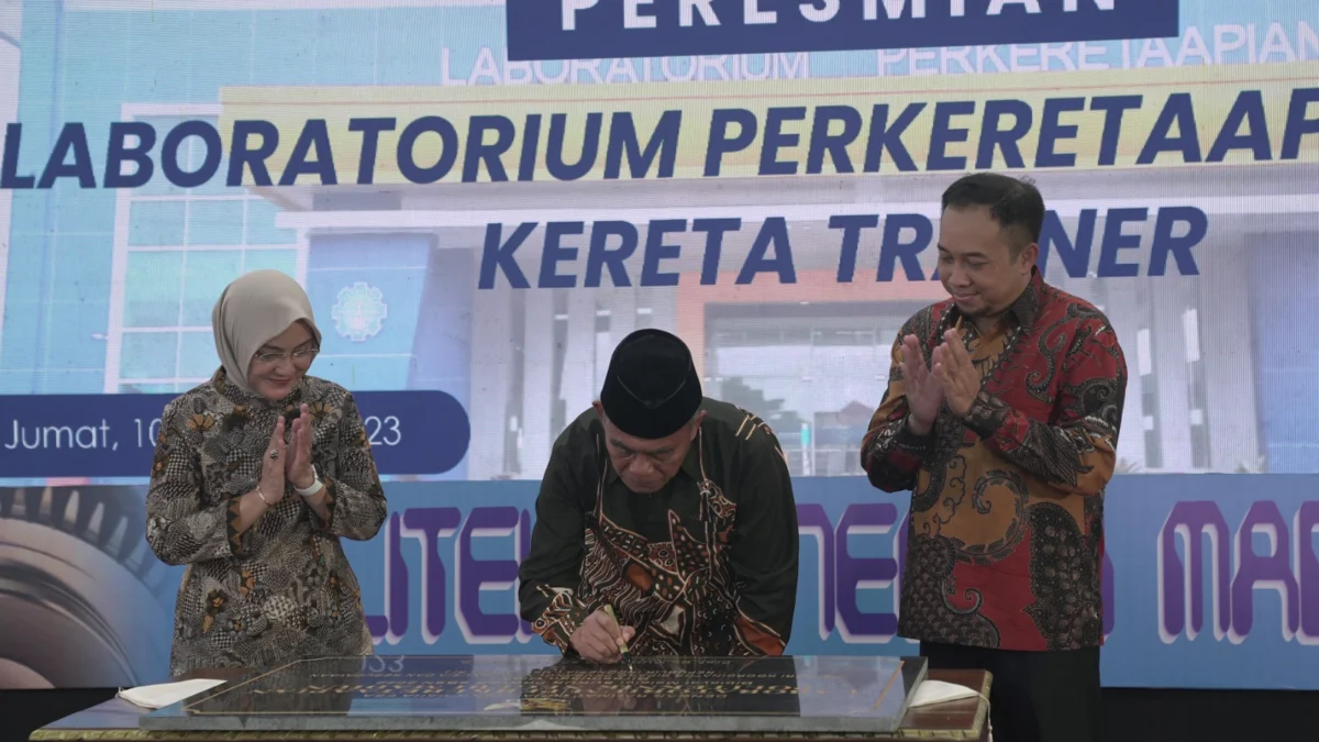 Politeknik Negeri Madiun Miliki Laboratorium Perkeretaapian Berstandar Industri