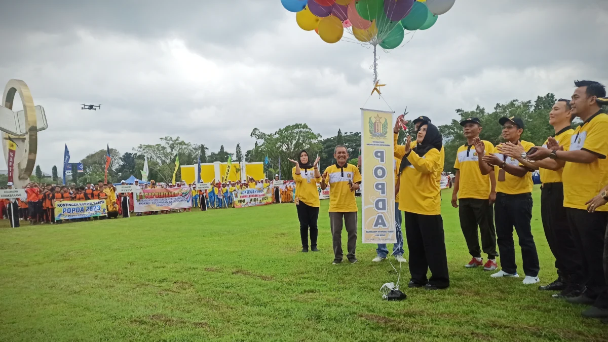 Ribuan Atlet Sekolah Ikuti Popda Kabupaten Pekalongan