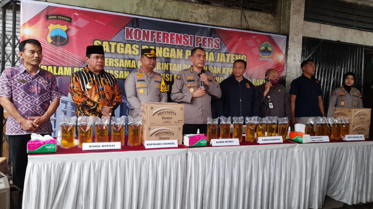 Satgas Pangan Polda Jateng Temukan 19.548 Liter Minyakita Belum Didistribusikan