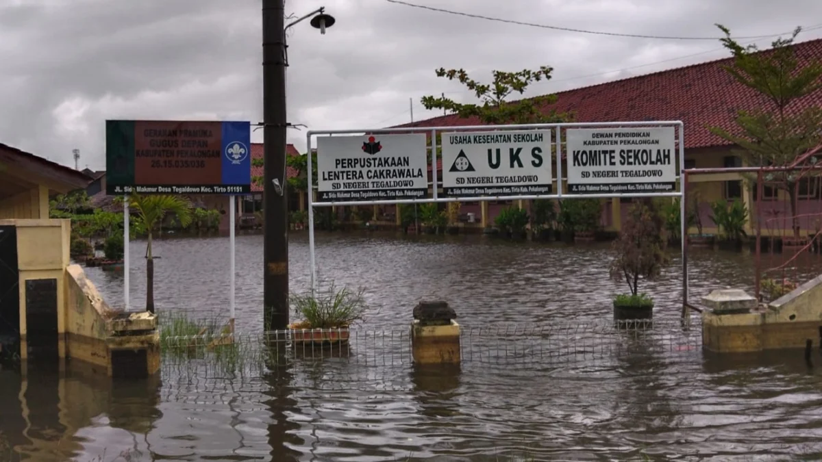 13 Sekolah di Kabupaten Pekalongan Terendam Banjir