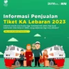 Tiket mudik kereta api