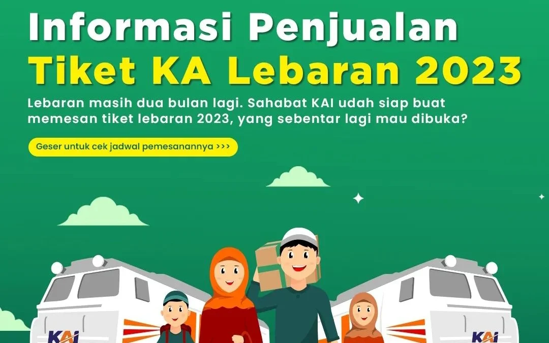 Tiket mudik kereta api