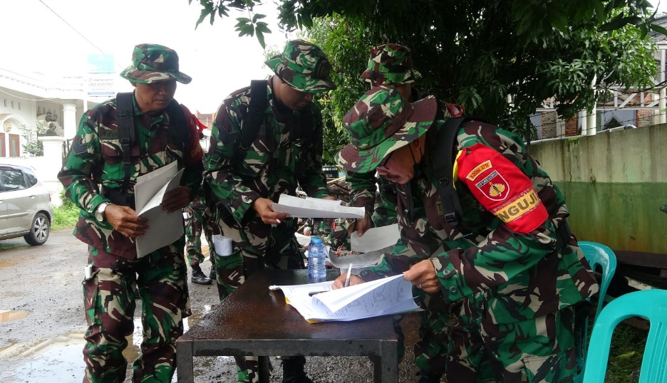 Uji terampil perorangan kodim pekalongan