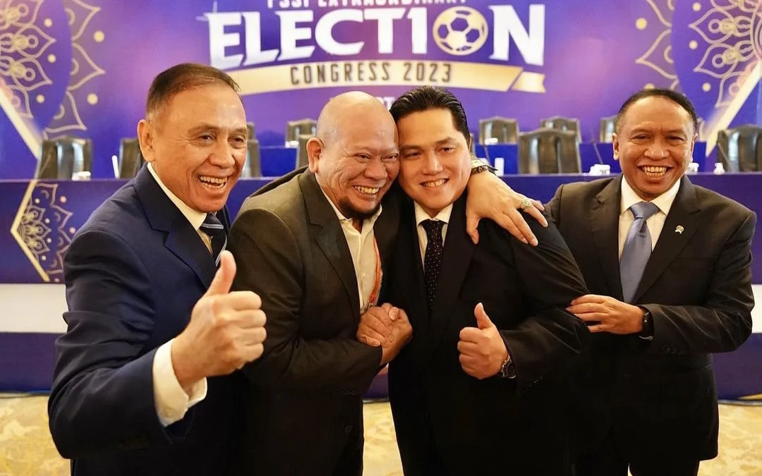 Erick Thohir terpilih sebagai ketum PSSI