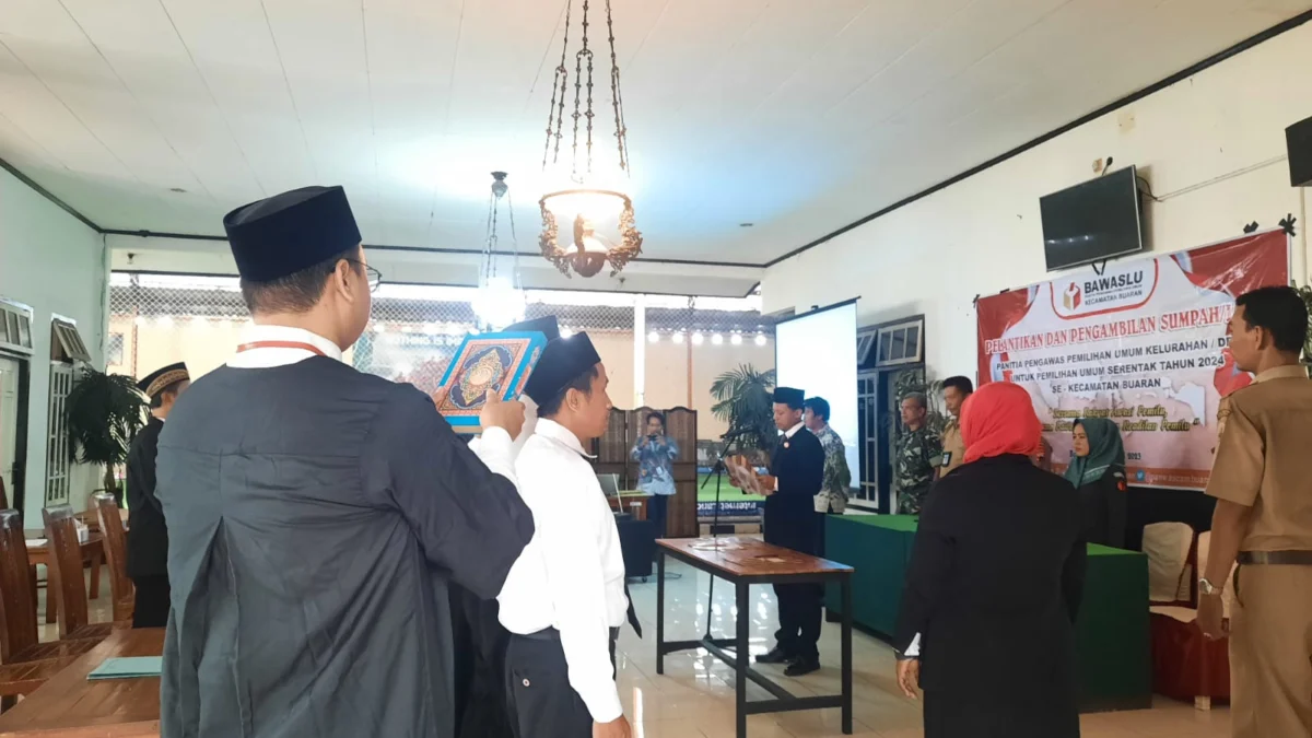 Siap Awasi Pemilu 2024, Bawaslu Kabupaten Pekalongan Lantik 285 Anggota Panwaslu Desa/Kelurahan