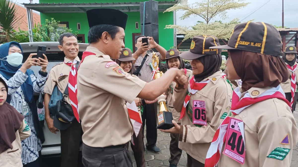 SDN Proyonanggan 1 dan 5 Juarai Pesta Siaga Kwarran Batang