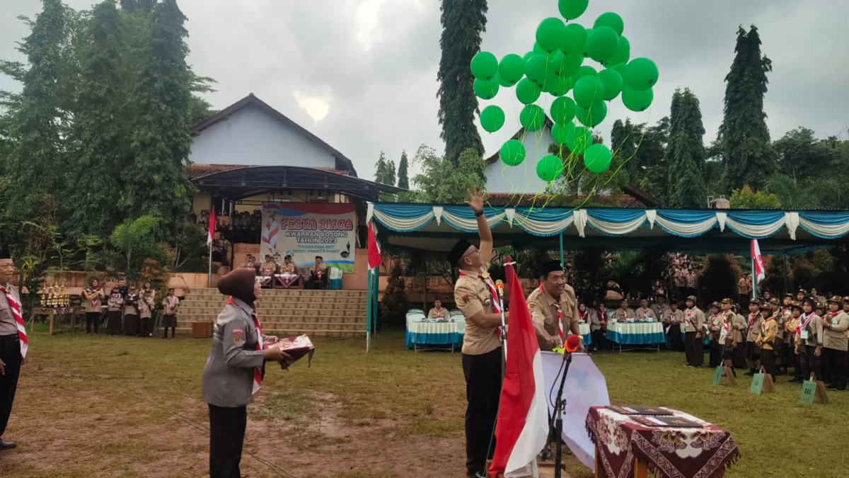 Bentuk Karakter Sejak Dini, Kwartir Bojong Gelar Pesta Siaga Ranting Bojong 2023