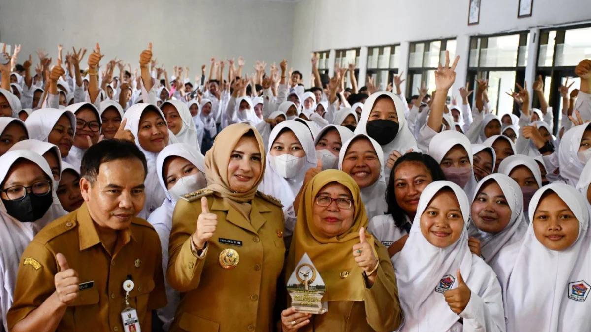 Bupati Fadia Menyapa, Siswa Diminta Manfaatkan Sekolah Kedinasan