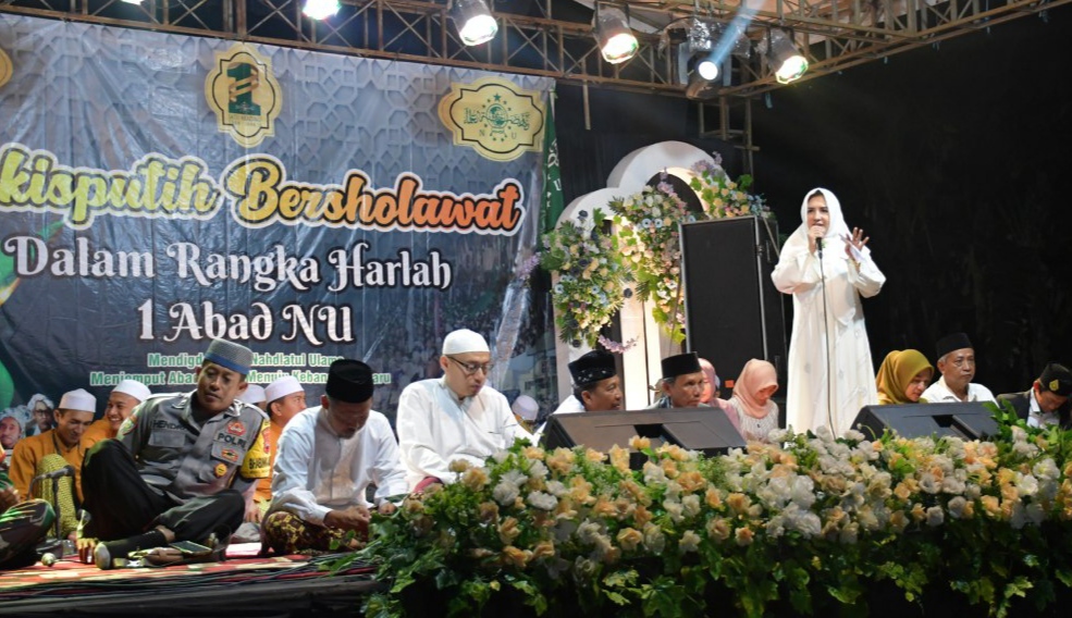 Hadiri Harlah NU Satu Abad, Ini Pesan Bupati Pekalongan Fadia Arafiq