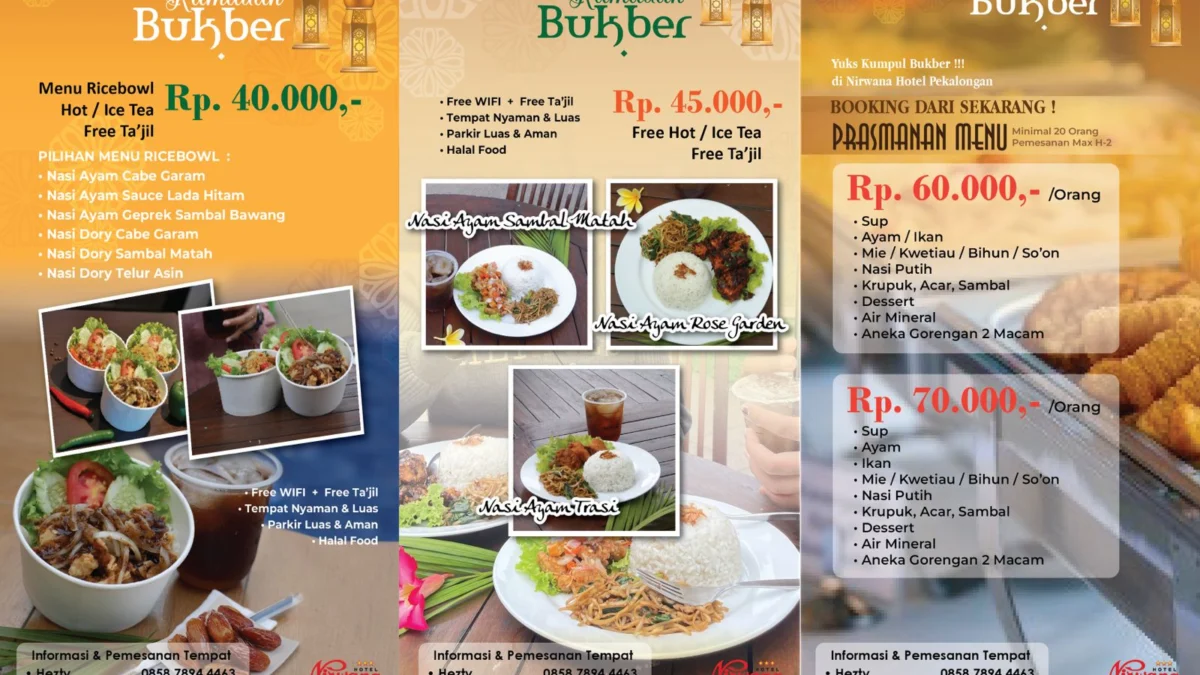 Ramadan Bukber Hotel Nirwana Pekalongan