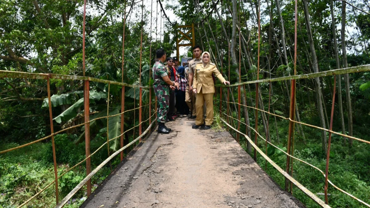 Jembatan Gantung Desa Galangpengampon Bakal Segera Diperbaiki