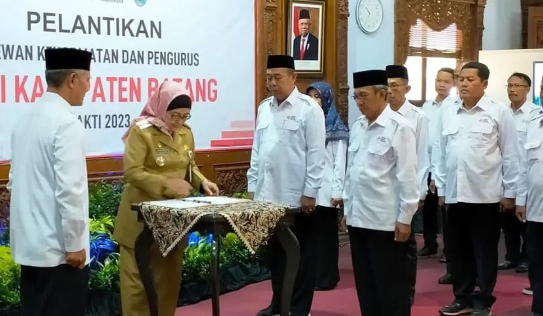 Kepengurusan Baru PMI Batang