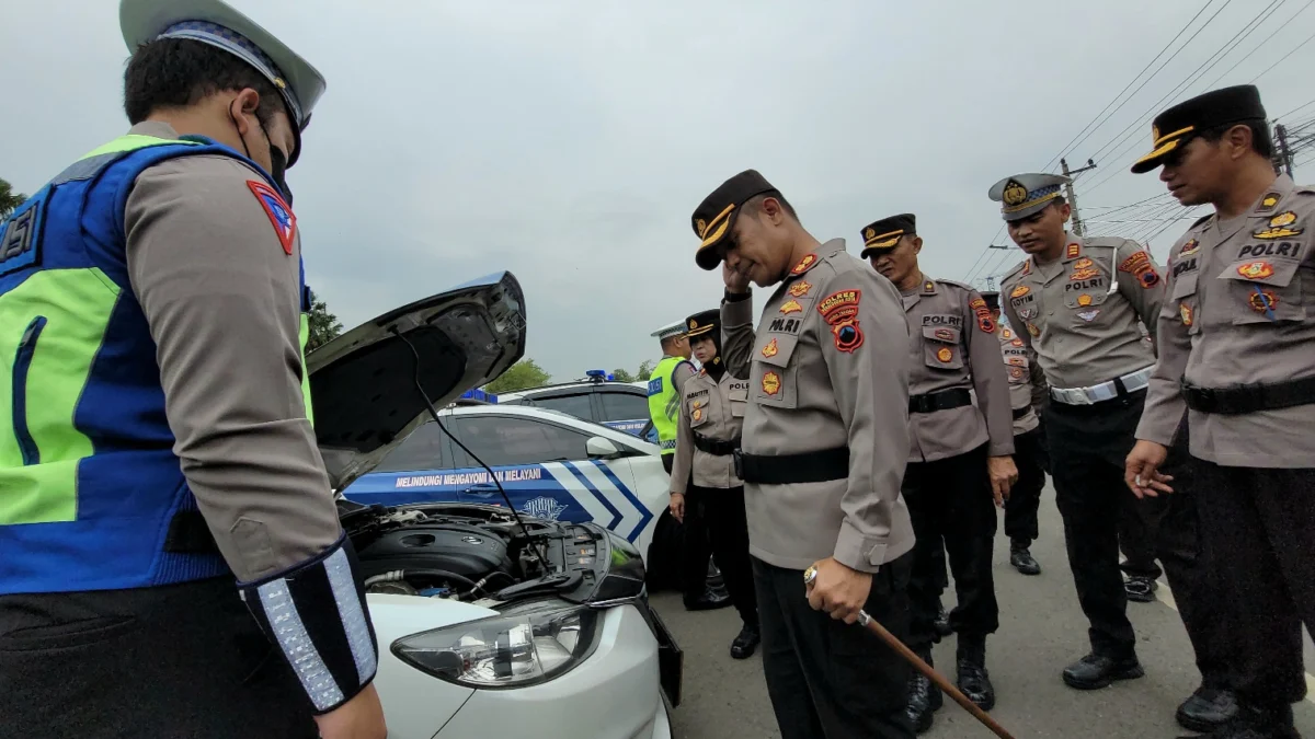 Apel kesiapan sarpras Polres Pekalongan Kota