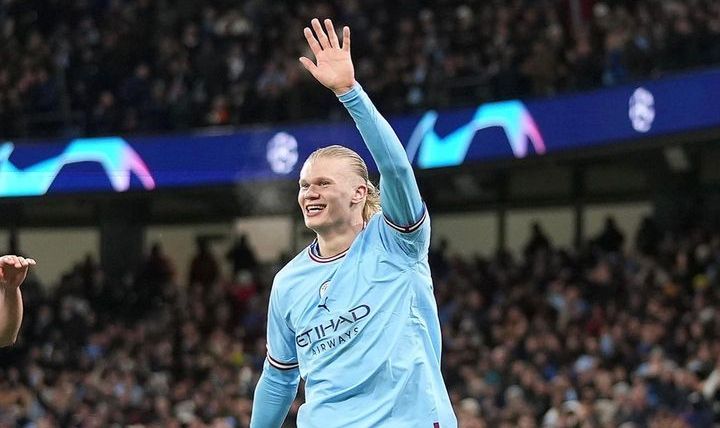 Manchester City menang dan rekor erling haaland