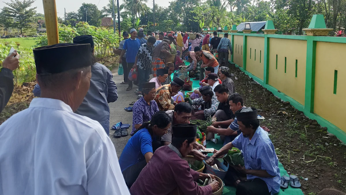 Sambut Bulan Suci Ramadan, Warga Desa Jagung Gelar Tradisi Nyadran