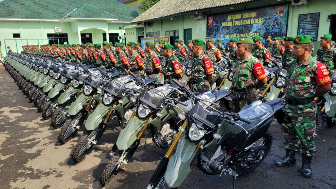 Motor dinas baru dari menhan