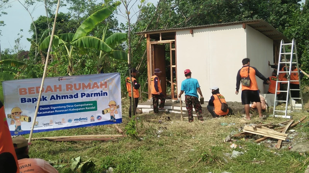 Rumah baru Mbah Parmin