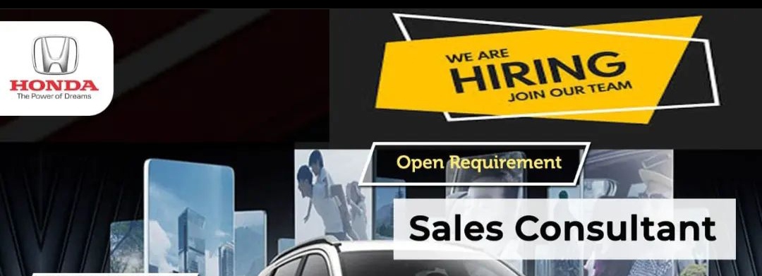 Sales Consultant Honda