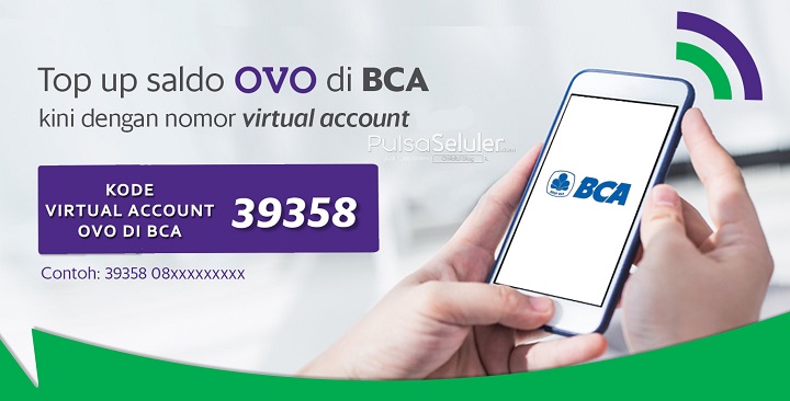 Cara top up OVO dari BCA