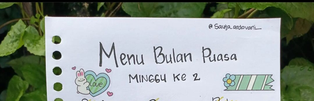 inspirasi menu ramadan