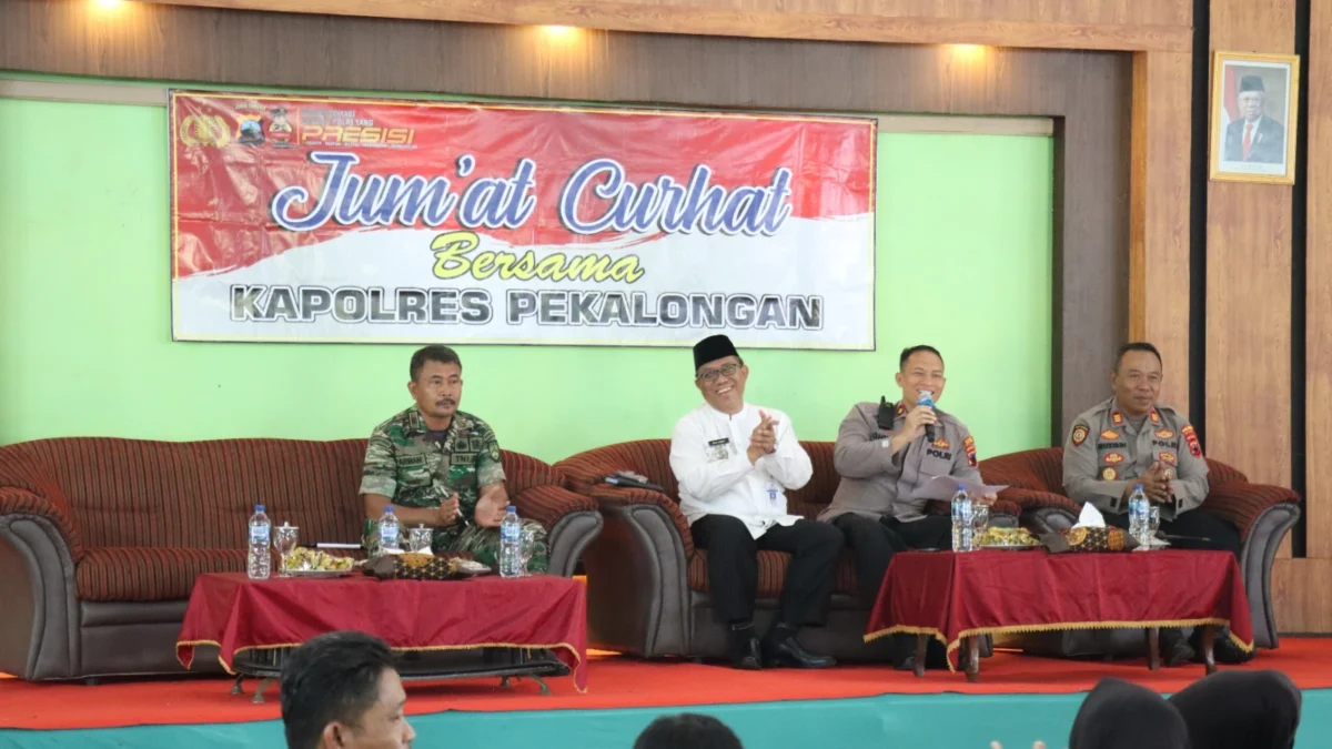 jumat curhat di kecamatan wonopringgo