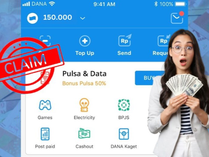 Hanya Bermodal Email, Bisa Dapat Saldo DANA Gratis Sebesar Rp150 Ribu