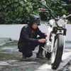 merawat motor terkena banjir