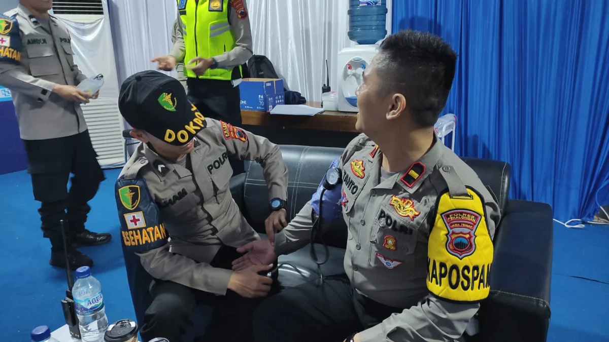 dokkes polres pekalongan dukung OKC 2023