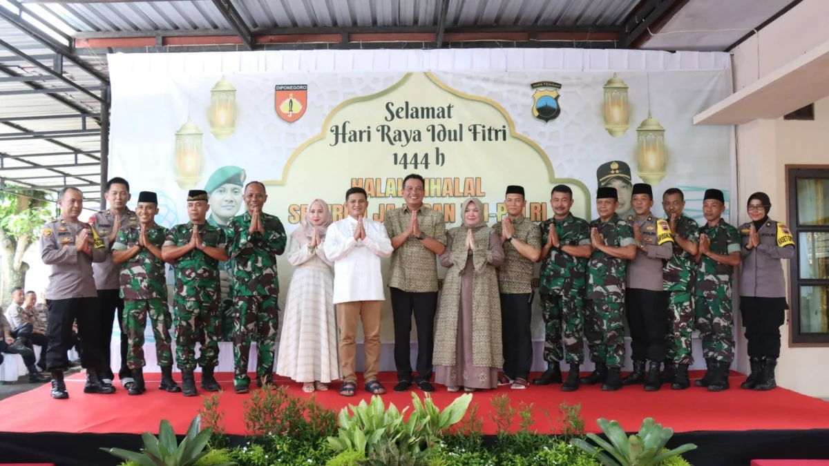 halal bihalal TNI-Polri