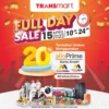 Transmart Full Day Sale Bertabur Diskon 20 Persen