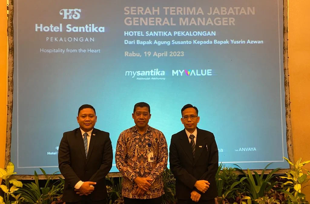 Serah Terima Jabatan General Manager Hotel Santika Pekalongan