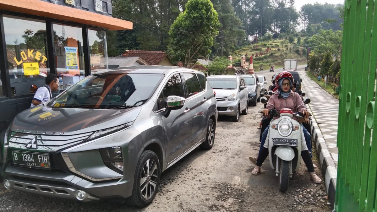 Tradisi Syawalan Linggoasri Dimeriahkan Kirab Gunungan Hasil Bumi