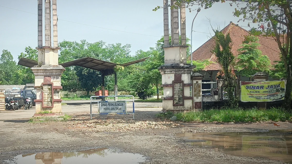 Jalan Masuk Terminal Bus Kajen Hancur, Organda Iuran Untuk Pengurukan