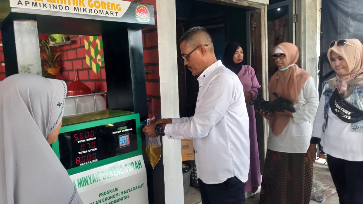 Pom Minyak Goreng Pertama Kali di Kabupaten Pekalongan Dilaunching